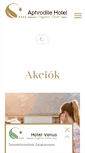 Mobile Screenshot of hotelaphrodite.hu